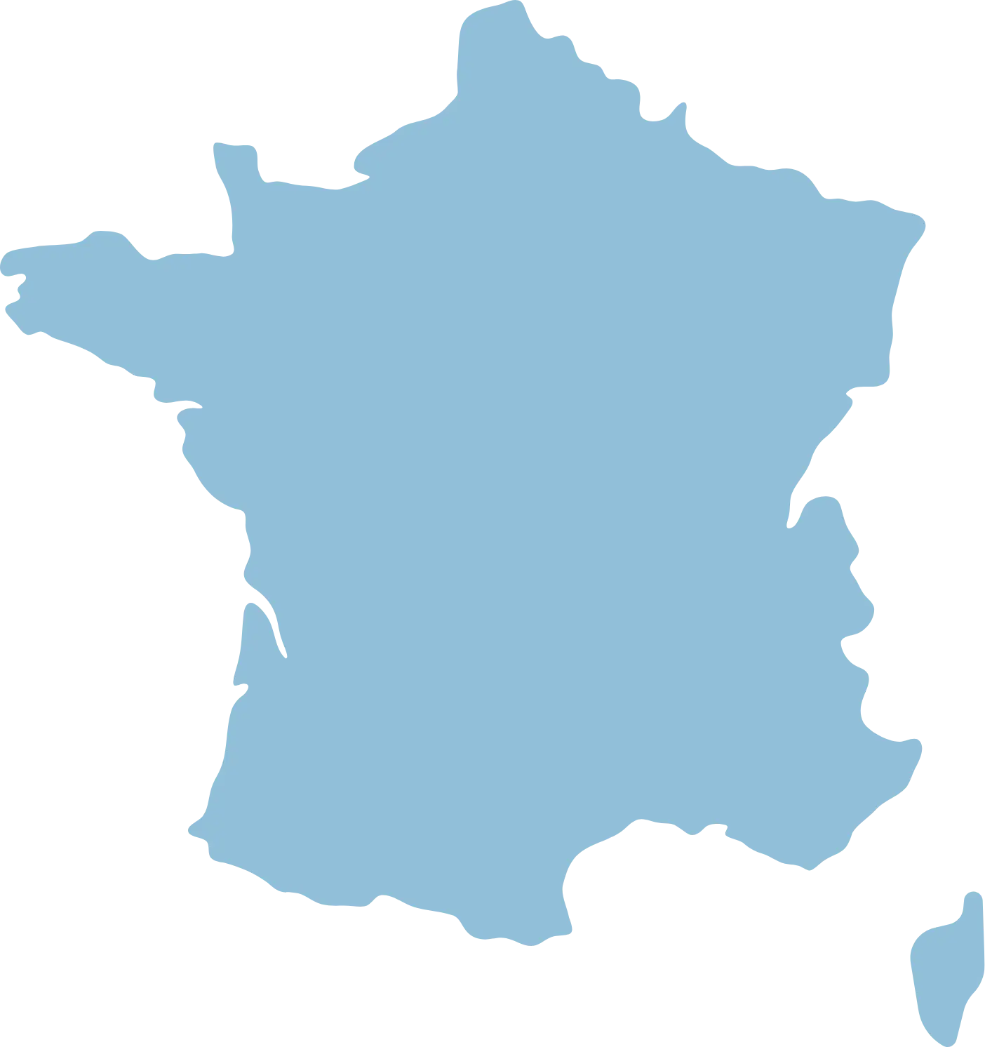 Carte de France Pocer à Bordeaux