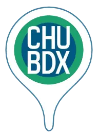 Localisation logo CHU Bordeaux